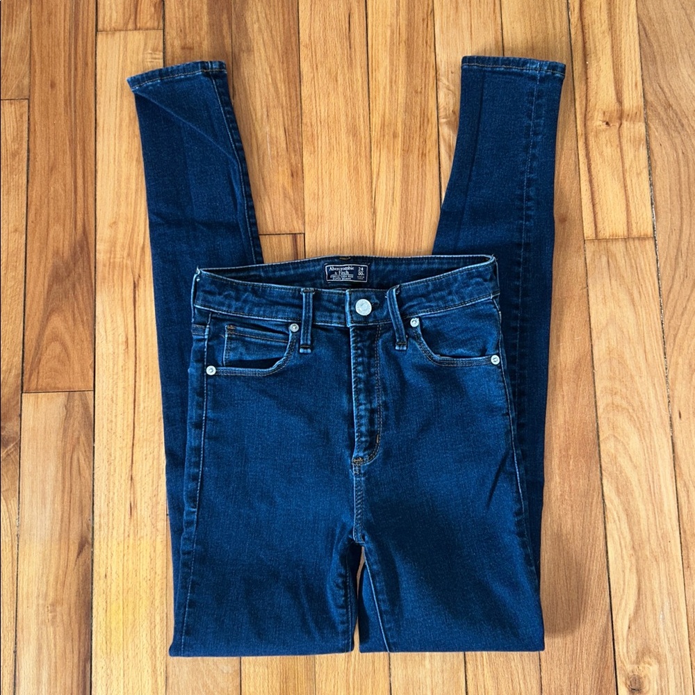 Abercrombie Simone High Rise Super Skinny Jeans